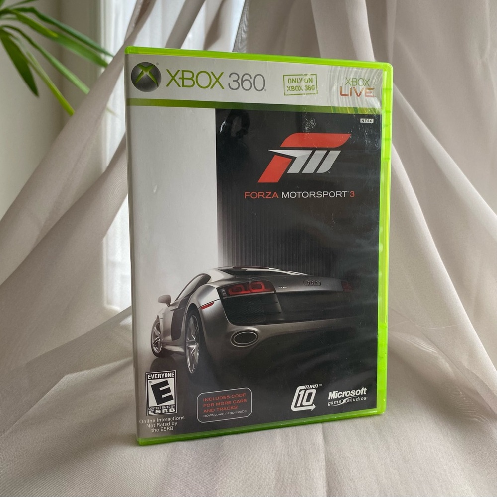 Forza Motorsport 3 Xbox 360 Video Game (two disks)